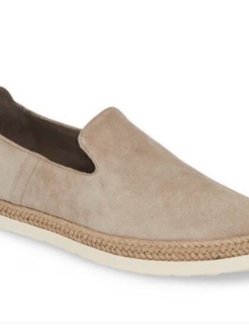 Vince Dillon Suede Espadrille slip-on loafers size 5 medium preloved